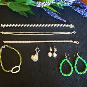 Sterling Silver jewelry bundle